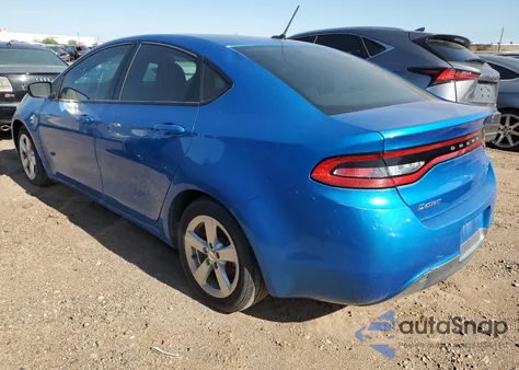2015 Dodge Dart Sxt from USA, damaged, VIN 1C3CDFBBXFD227737
